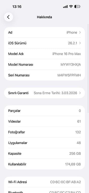 sup game: IPhone 16 Pro Max, 256 GB, Natural Titanium — 4