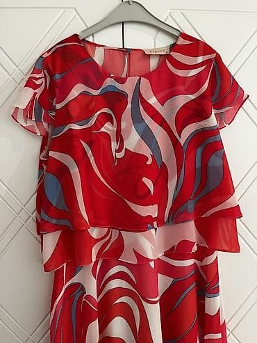 qirmizi don: Gündəlik don, Midi, L, XL — 2