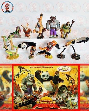 labubu kukla: Məhsul: Kinder Magic kolleksiya fiqurları – DreamWorks Kung Fu Panda — 1