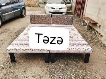 tek carpayi sekilleri: Yeni, İkinəfərlik çarpayı, Bazasız, Matrassız, Siyirməsiz, Azərbaycan — 7