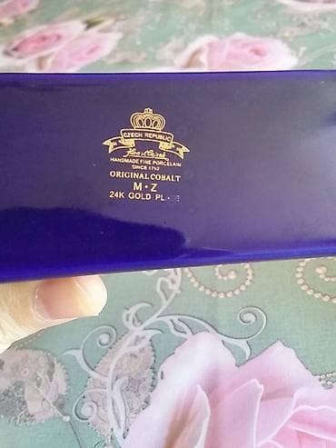 salfet qabı: Cox gozel debli salfetka qabi,1990 ci ilde Cexiyada alinib,40 ildiir — 4