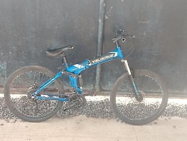 Velocruz dağ velosipedi - Çərçivə: Alüminium alaşımlı, tam asqılı (ön