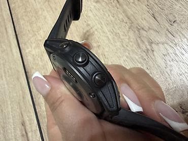 paslanmayan: Smart saat, Garmin, Suya davamlı, rəng - Qara — 6