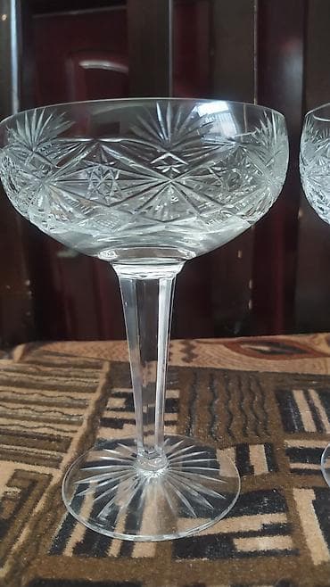 bayram: Qədəhlər, Xrustal, 2 ədədli dəst, 200 ml — 2