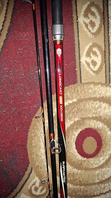 Dolphin Longcast Surfcasting balıqçı qamışı 3 dəfə isdifadə etmişəm