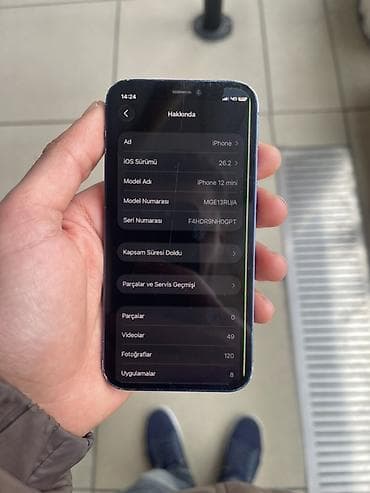 iphone x ağ: IPhone 12, 64 GB, Mavi, Face ID — 6