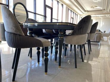 Oval masa, Eyvan üçün, 6 nəfər — 6