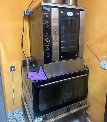 mini pec: Konveksiya sobası və mayalandırma şkafı birlikdə satılır — 1