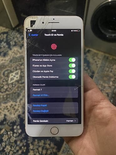 mi 8 plata: IPhone 8 Plus, 64 GB, Rose Gold, Barmaq izi — 7