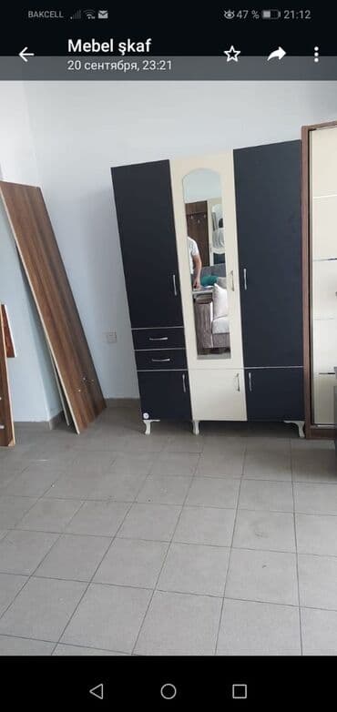 qapilar qiymeti: 100azn başlayan qiymətlər 1 qapi 45eni45derin 190 hündür 2qapi — 12