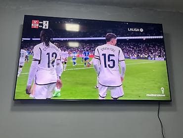 Kompüter, noutbuk və planşetlər: - Divar tipli, nazik çərçivəli LED televiziya - Təxmini ekran — 1