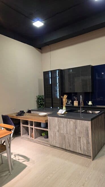 Sifarişlə termolar: Sifarişlə mətbəx dəsti, Özü çəkən petlələr, MDF, Kredit yoxdur, Pulsuz çatdırılma — 3