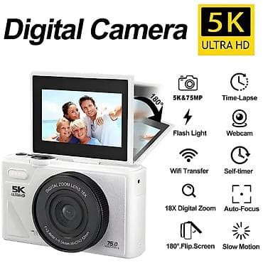 ayfon 16 e: 5K Ultra HD Rəqəmsal Kamera - Video: 5K Ultra HD - Foto: 75 MP - — 1