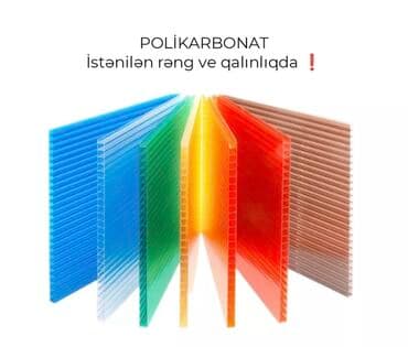işlenmiş dam örtükleri: Polikarbonatların satışı — 67
