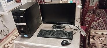 HP stolüstü kompüter dəsti Tərkib: - HP 8000 MT (Mini Tower) sistem