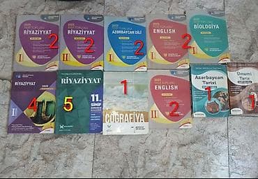 stolustu kitab: Riyaziyyat Testlər 11-ci sinif, DİM, 1-ci hissə, 2023 il — 1