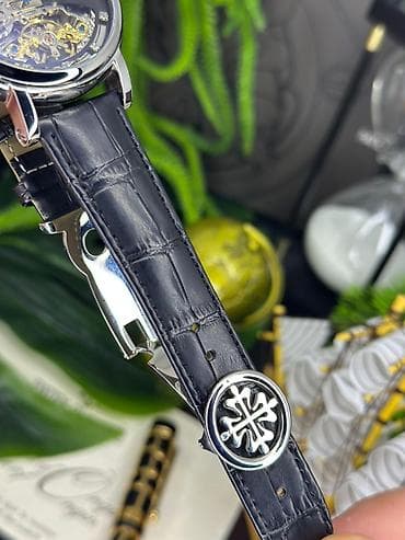 qizil satan: Yeni, Qol saatı, Patek Phillipe, rəng - Qara — 6