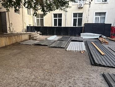 Profil dəmir dam örtüyü (profnastil) təbəqələri - Material — 2