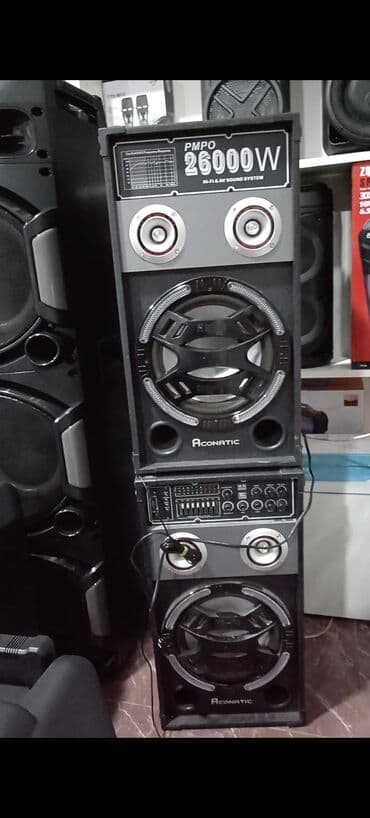 Yeni Audio Pro Kolonka, Növ - Bluetooth, rəng - Qara