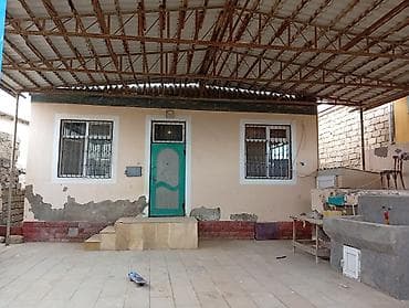 digahda evler: Satılır: Həyət evi (tam yaşayışlı) - Plan: 3otaq + mətbəx + sanitar — 4