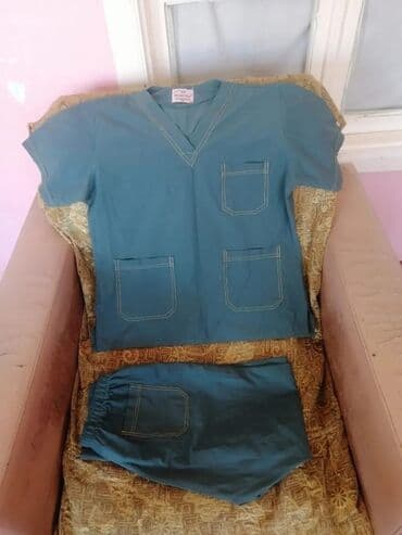 Tibbi geyim: Tibbi forma dəstləri - Növlər: üst köynək + şalvar dəsti - Rənglər — 3