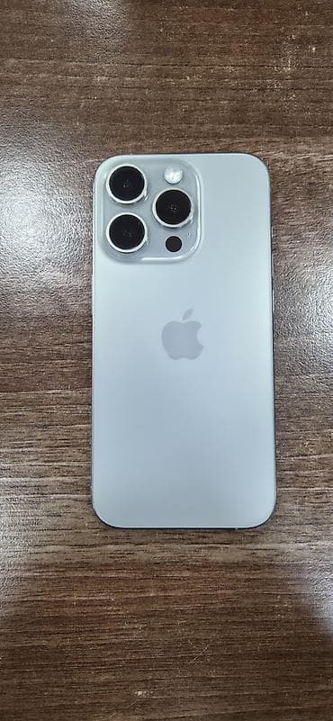 iphone qiymət: IPhone 15 Pro, 128 GB, Gümüşü — 1