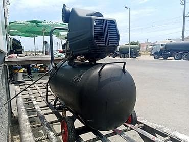 teker kompressoru: 50 l, Nağd ödəniş, İşlənmiş — 2