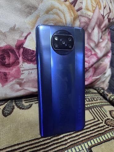 Poco X3 Pro, 256 ГБ, цвет - Синий, Сенсорный, Отпечаток пальца at lalafo.az Poco X3 Pro, 256 ГБ, цвет - Синий, Сенсорный, Отпечаток пальца