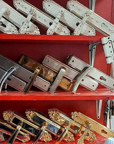 qapi ev ucun: İstenilen cesidlerde qapi zamoklari bareller petleler mexanizmiler — 1