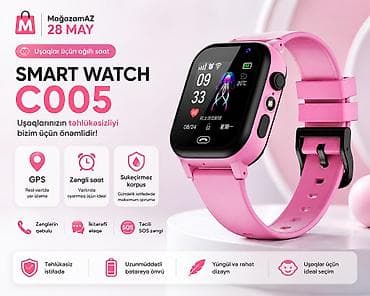 Kateqoriya: Smart saatlar Brend: Smart Berry Məhsul: Uşaq üçün ağıllı — 1