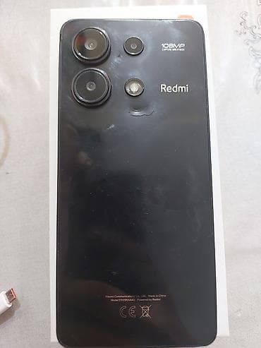 qədim samovar satisi: Redmi Note 13, 256 GB, rəng - Qara — 2