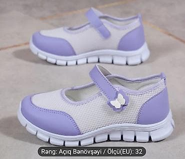 Rəng - Bənövşəyi Baletkalar, Ölçü: 36, Qız üçün