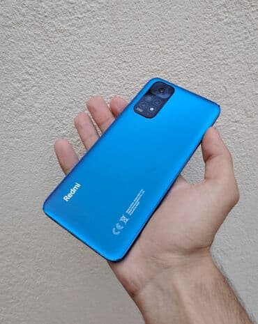 redmi note 11 ekran: Redmi 11, 128 ГБ, цвет - Голубой, Отпечаток пальца — 1