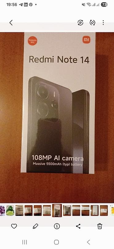 redmi not 13: Redmi Note 14 – smartfon - 108 MP AI arxa kamera - NFC dəstəyi - 5500 — 1