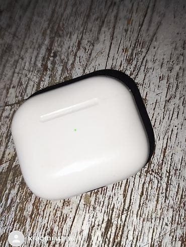 kalonka uslitel: Ağ rəngli AirPods 3 wireless qulaqlıq və şarj qabı - Dizayn: Kompakt — 2