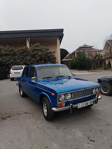 ilkin odənişsiz avtomobil: VAZ 2103 sedan – göy metaliq rəng, klassik kuzov dizayn idiyal — 1