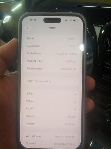 16 pro max 256: IPhone 15 Pro Max, 256 GB, Face ID — 2