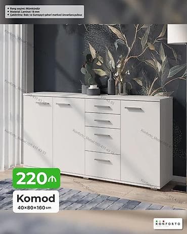Komod – müasir dizaynlı, praktik saxlama mebeli. Ölçülər: 40 × 80 × lalafo.az -da Komod – müasir dizaynlı, praktik saxlama mebeli. Ölçülər: 40 × 80 ×
