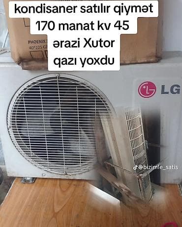 Kondisioner LG, 40-45 kv. m, Split sistem