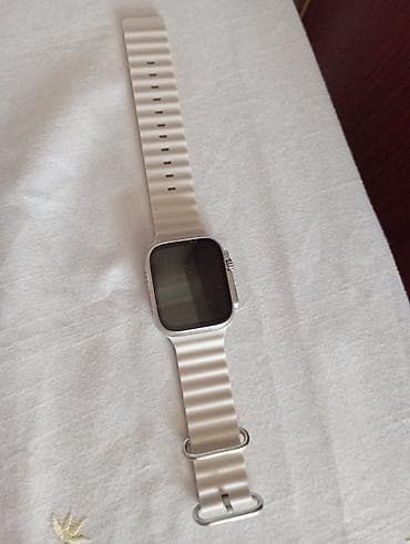 Yeni, Smart saat, Smart, Sensor ekran, rəng - Gümüşü