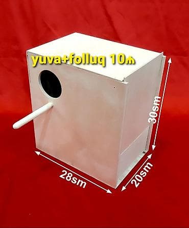 heyvan yuvasi: Popuqay yuvasi Popuqay yuvasi Yuva + follug 8 manat Uzunluq - 19sm — 5