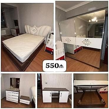 Aynur92👑kod2480 Qiymet:550 Azn Yataq desti satilir Taxt bazali,matras