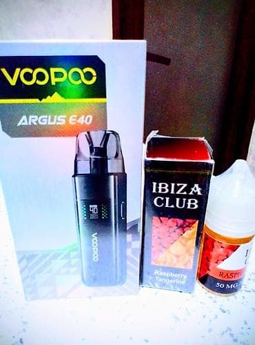 drag 3: VOOPOO ARGUS E40 👉Bağli Salafan Qutuda +30ml.salt,və ya 60ml.adi yağ — 5