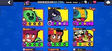Digər aksesuarlar: Brawl Stars hesabı – zəngin kolleksiya və yüksək səviyyələr - Kupa — 2