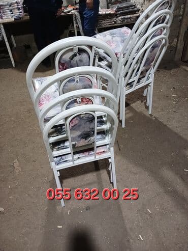 stol stul işlenmiş: Yeni, Sadə stul, Metal, Azərbaycan — 5