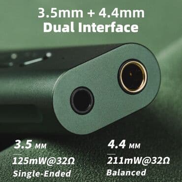 səs artırıcı: Shanling UA3 green DAC/Amp Qulaqlıqlar üçün Hi-Fi DAC və — 3