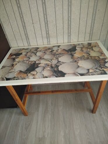 Masalar: Mətbəx masası, İşlənmiş, Açılmayan, Dördbucaq masa — 1