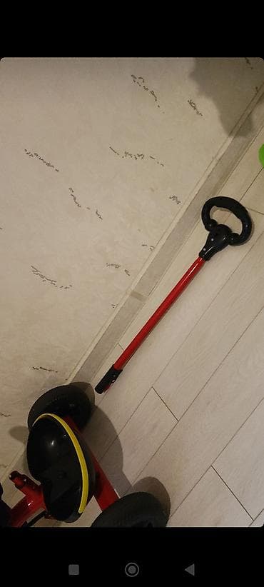 Velosipedlər: Velosiped Tezedi hediyye verilib,arxada valideyin surmey ucun ruckasi — 2