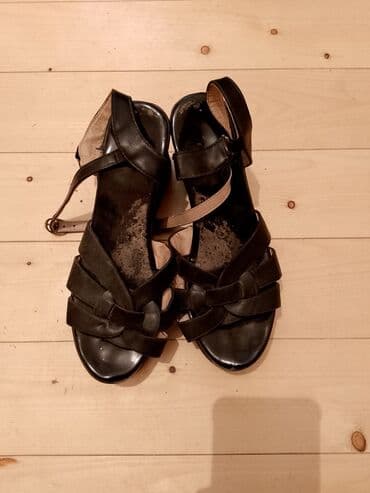 женские закрытые босоножки: Qadın ayaqqabıları dəsti - Bordo rəngli bağcıqlı ayaqqabı: burnu — 3