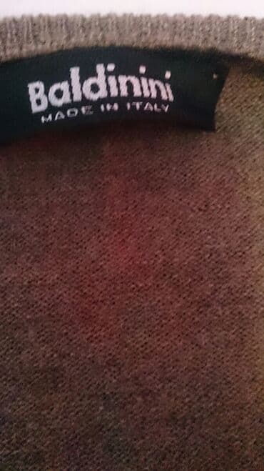 boyuk bədən geyimlər: 100% шерстяной полувер "Baldinini" (Италия), размер 48-50, как новый — 3